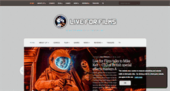 Desktop Screenshot of liveforfilm.com